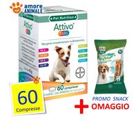 Bayer ATTIVO TABS 60 / 120 / 180 Comprimés Pour Chiens - Complément Vitaminique