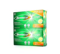 Bayer Berocca Energie Pack Eco 2 * 30 comprimés effervescents