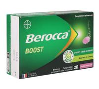 Bayer Beroccaboost Action Rapide 20 Comprimés Effervescents