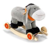 Bayer - chic 2000 - 40004 - jouet premier âge - ane à bascule et roulettes bébé multicolore G