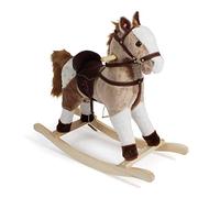 Bayer Chic 2000 405 07 Cheval à Bascule avec Son, Marron Clair, 75 x 30 x 71 cm, Marron