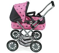 Bayer Chic 2000 555 83 Poussette pour poupée Smarty, astérisque Gris
