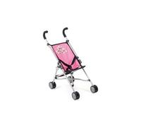 Bayer Chic 2000 601 46 Mini buggy Roma" Design marine et rose avec motif Vichy."