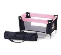 Bayer Chic 2000 652 46 Lit de Voyage pour poupées. Design Marine et Rose avec Motif Vichy