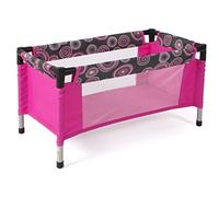 Bayer Chic 2000 652-87 Lit de Voyage pour poupée de bébé Rose Vif Pearls