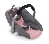 Bayer Chic 2000 708 15 Siège Auto Poupée Bébé Poupée Porte-Poupée Gris Rose 45 x 31 x 32 cm
