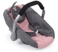 Bayer Chic 2000 708 15 Siège Auto Poupée Bébé Poupée Porte-Poupée Gris Rose 45 x 31 x 32 cm