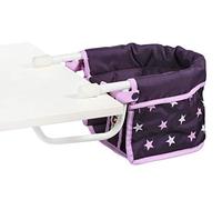 Bayer Chic 2000 735-71 Siège de Table pour poupée Motif étoiles Violet