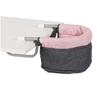 Bayer Chic 2000 735-81 Siège de Table pour poupée 60 cm Mélange Anthracite/Rose
