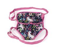 Bayer Chic 2000 782-43 Sangle de Transport pour poupée Motif Licorne Bleu Marine/Rose