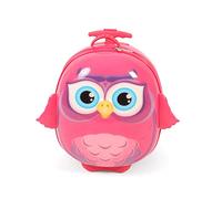 Bayer Chic 2000 Bouncie 395-20 Valise à roulettes pour Enfant Motif Chouette 3D 40 cm 12 l
