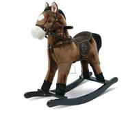 Bayer Chic 2000 Cheval à Bascule Joe, Animal à Bascule avec Son, Marron foncé, Petit