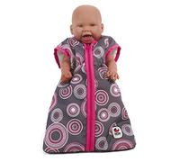 Bayer Chic 2000 - Gigoteuse pour poupée jusqu'à 55 cm, vêtements de poupée, Accessoire de poupée, Perles Rose Vif