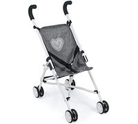 Bayer-Chic Mini poussette pour poupée Roma – Gris Jean