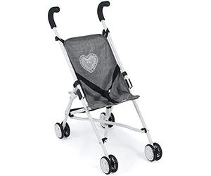 Bayer Chic 2000 Poussette Canne Poupon Roma | Légère & Compacte | Une poussette canne pour poupon haut de gamme, saine, ultra-légère et pliable pour s'amuser partout en toute simplicité.