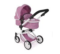 Bayer Chic 2000 Poussette poupée Mika 2 en 1 Pliable et réglable