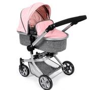 Bayer Chic 2000 Poussette poupée Mika 2 en 1 Pliable et réglable
