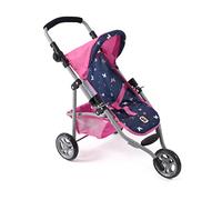 Bayer Chic 2000 Poussette Poupon Lola | Jogger Évolutif & Ergonomique | Une poussette jogger pour poupon haut de gamme, saine et évolutive pour accompagner votre enfant durant des années.