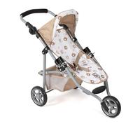 Bayer Chic 2000 Poussette Poupon Lola | Jogger Évolutif & Ergonomique | Une poussette jogger pour poupon haut de gamme, saine et évolutive pour accompagner votre enfant durant des années.