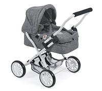 Bayer Chic 2000 Poussette Poupon Smarty | Mon Premier Landau Évolutif | Une première poussette pour poupon haut de gamme, saine et parfaitement adaptée aux tout-petits dès l'âge de 2 ans.