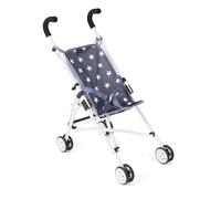Bayer Chic 2000 Poussette pour poupée Roma, Mini Buggy, Petites étoiles, Bleu Marine, 601-51