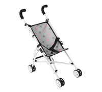 Bayer Chic 2000 Poussette pour poupée Roma, Mini Buggy, Petites étoiles Grises