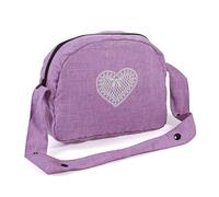 Bayer Chic 2000-Sac à Langer pour poupée, 853 35, Mélange de Lilas, Violet, 27 x 9 x 22 cm