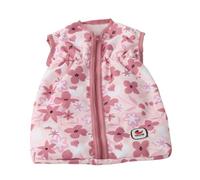 Bayer Chic 2000 Sac de Couchage pour poupée | Vêtements de poupée | Fleurs | Sac de couchage douillet avec fermeture éclair pour poupées jusqu'à 55 cm. Idéal pour les jeux de rôle. Design floral