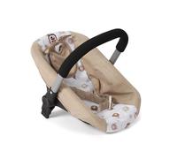 Bayer Chic 2000 Siège Auto pour poupée avec Adaptateur pour Poussette de poupée, Accessoires de poupée, Ourson Beige