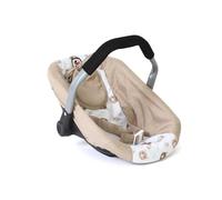 Bayer Chic 2000 - Siège Auto pour poupée bébé - Accessoire de poupée - Ours Beige - 708-63