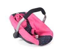 Siège auto pour poupées Rose à pois Rose