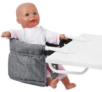 Bayer Chic 2000-Siège de Table de poupée, 735-76, Couleur : Gris Jean