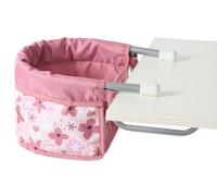 Bayer Chic 2000 - Siège de Table de poupée, siège de Table pour poupées, Meubles de poupée, Accessoires de poupée, Fleurs Roses