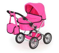 Bayer Design - 13029 - Poussette Landau Pour Poupée - Réglable - Trendy Rose - 68 Cm