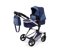Bayer Design 18403AA Landau pour poupée Neo Vario avec Sac, Convertible en Poussette Canne, Pliable, réglable, Reversible