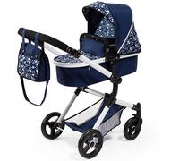 Bayer Design 18481AA Landau pour poupée Neo Vario avec Sac, Convertible en Poussette Canne, Pliable, réglable, Reversible