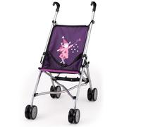 Bayer Design-30112AA, Bayer Design, Buggy pour poupées (jouet pour enfants) Poussette Canne, Poignée, Pliable, 56 cm, 30112AA, Pourpre