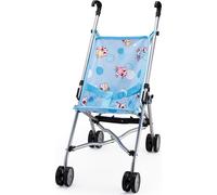 Poussette de poupée Bayer poussette poupées bleu PU 12 55 cm lumière