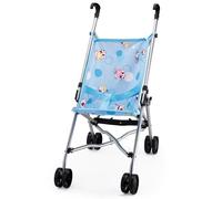Bayer Design 30534AA Poussette Canne Poupon Pliable, Ceinture de sécurité intégrée, Roues Doubles
