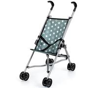 Bayer Design 30558AA Poussette Canne Poupon Pliable, Ceinture de sécurité intégrée, Roues Doubles