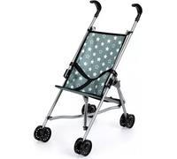 Bayer Design 30558AA Poussette de poupée, pliable, roues doubles, ceinture de sécurité, en métal