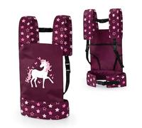 Bayer Design 62223AA Porte bébé pour Poupon EasyCarry, Accessoires Poupées, Sac à Dos, réglable, pour Avant et arrière