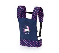 Bayer Design 62254AA Porte bébé pour Poupon EasyCarry, Accessoires Poupées, Sac à Dos, réglable, pour Avant et arrière