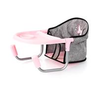 Bayer Design 65933AA Siège de Table pour poupées, siège avec Plateau intégré, pour poupons jusqu'à 46 cm
