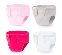 Bayer Design 73098AA Doll's sewing diaper set, 4 pieces nappies, velcor fastener