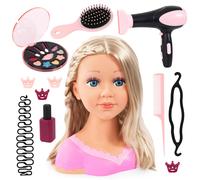Bayer Design 90088BT Charlene Super Model Hairdressing Head, Hair Accessories, M