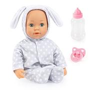 Bayer Design 93822AC Muñeca Anna interactif, Poupon parlante, biberon, tétine