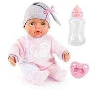 Bayer Design 93829 Poupée My Piccolina Interactive, 38 cm, Rose