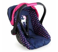 Bayer Design Baby Doll Deluxe auto sige avec canope - bleu et rose