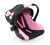 BAYER DESIGN DESIGN-67960AA 67960AA SIÈGE D'AUTO DE POUPÉE, NOIR, ROSE